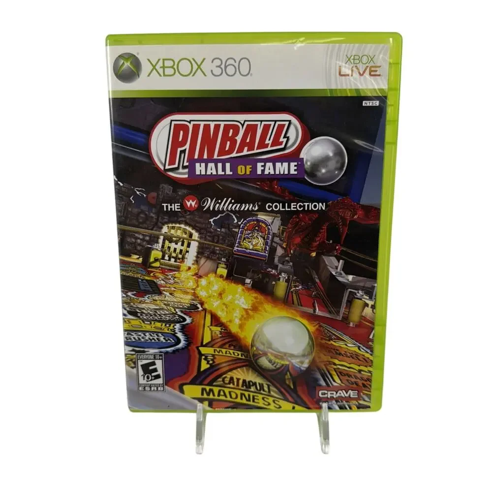 Pinball Hall of Fame: The Williams Collection Xbox 360, 2009 CIB Tested Working